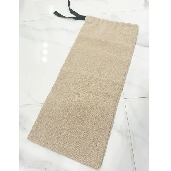 GUCCI CANVAS TAN DUST BAG FOR SHOE(S) 14 x 6.5 inches - Picture 3 of 3